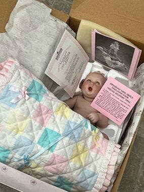 Vintage Ashton Drake “Special Delivery” Porcelain Baby Doll by Titus Tommescu